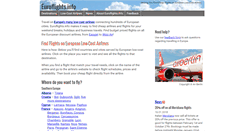 Desktop Screenshot of euroflights.info