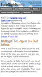 Mobile Screenshot of euroflights.info